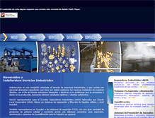 Tablet Screenshot of induservicesecuador.com